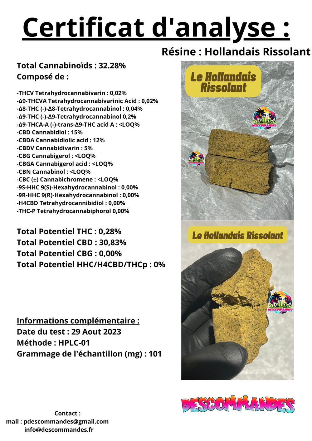 Le Hollandais Rissolant🇳🇱 (re stock septembre)